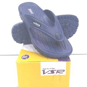 BABU-G-BGN- MAN SLIPPER-BLUE<br>7-(6X9)