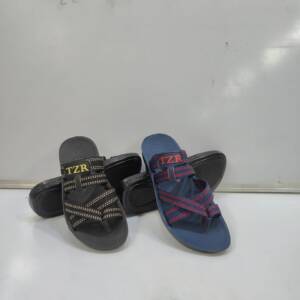 BABU-G-TZR- BOYES SLIPPER-MIX COLOUR<br>998 LOOSE-(2X5)