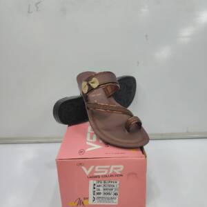 BABU-G-VSR-LADIES SLIPPER-BROWN-<br>ALISHA-01-(5X8)