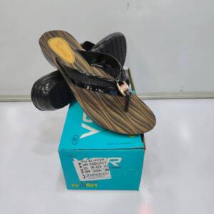 BABU-G-VSR-LADIES SLIPPER-BLACK<br>ANGELINA-2-(5X8)