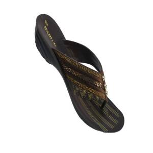 BABU-G VSR Women Slipper_Black - <br> ANSHIKA (4x7)