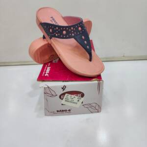 BABU-G-FRIVER-LADIES SLIPPER-PINK-<br>BFL-402-(5X8)