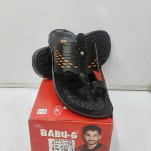 BABU-G-LADIES SLIPPER-BLACK-<br>BG-5466-(6X9)