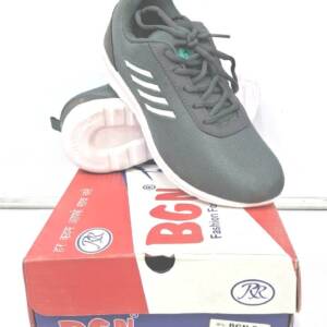 BABU-G-BGN- MAN SPOTS SHOES-GREY.WHT<br>BGN-2-(6X9)