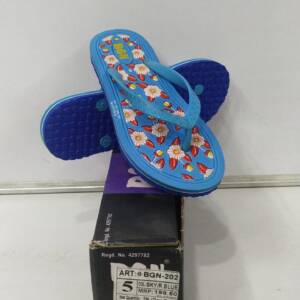 BABU-G-BGN-LADIES SLIPPER-SKY/R.BLUE-<br>BGN-202-(4X7)