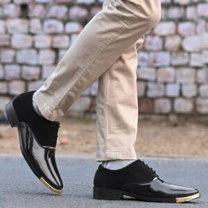 Lee Peeter Black Formal Shoes - <br> LP-C0110