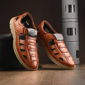 Lee Peeter Tan Men Sandals - <br> LP-C0135