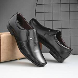 Lee Peeter Black Formal Shoes - <br> LP-C0147