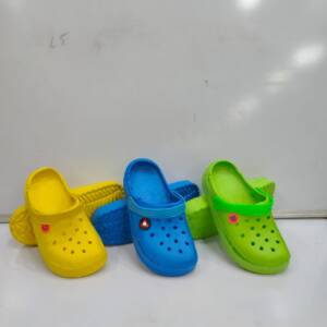 BABU-G-FRIVER- KIDS CLOGS-MIX COLOUR<br>CROSS-(30X35)