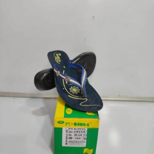 BABU-G-LADIES SLIPPER-BLUE-<br>ISHA-(5X8)