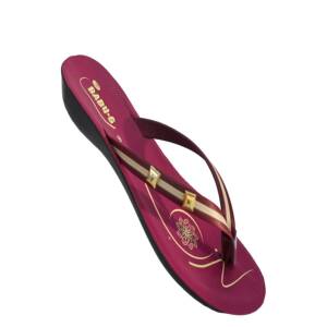 BABU-G VSR Women Slipper_Cherry - <br> ISHA (4x7)