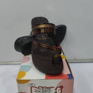 BABU-G-LADIES SLIPPER-COPPER/BR-<br>JANNAT-23-(4X7)