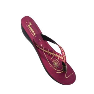 BABU-G VSR Women Slipper_Cherry - <br> KHUSHI (4X7)