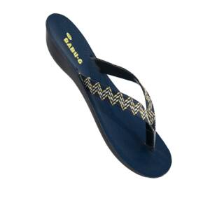 BABU-G VSR Women Slipper_Blue - <br> KHUSHI (4X7)