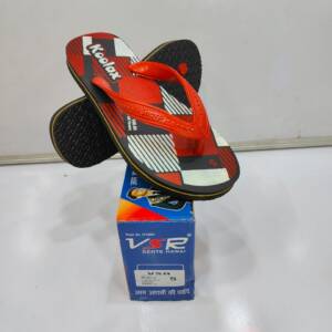 BABU-G-VSR- BOYES SLIPPER-RED/BLACK<br>KOOLAX-(2X5)