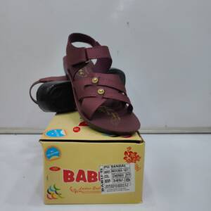 BABU-G-LADIES SANDAL-CHERRY-<br>MEENA-101-(4X8)