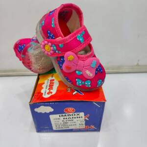 BABU-G-IMBOX- GIRLS SHOES-R.PINK- <br> NANNI (15X20)