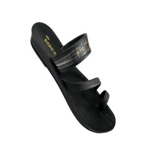 BABU-G VSR Women Slipper_Black - <br> PRIYA-53 (4X7)