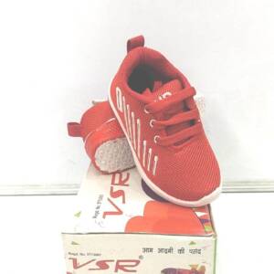 BABU-G-BGN- KIDS shoes -RED<br>RAMBOW-1-(5X10)