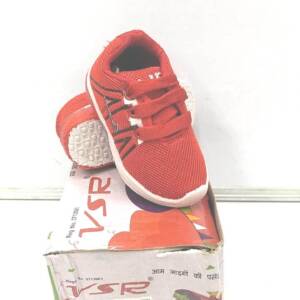 BABU-G-BGN- KIDS shoes -RED<br>RAMBOW-3-(5X10)
