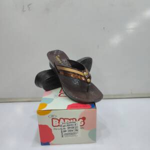 BABU-G-LADIES SLIPPER-COPPER/BR-<br>RUPALI-08-(4X7)