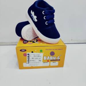 BABU-G-GIRLS SHOES -BLUE- <br>SUPER-1 (5X10)