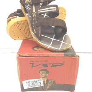 BABU-G-BGN- BOYS SANDAL -BRN.CRM- <br> VIVO-4-(4X5)