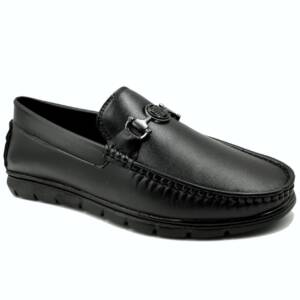 GLOSSY LIFE -MEN LOAFERS -BLACK <br>GL-001