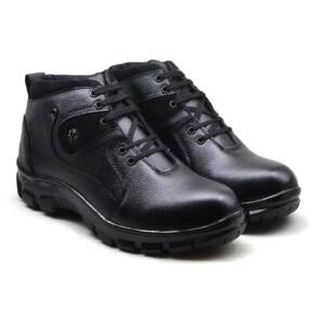 Canstock- Men's Safety Shoes - Black-<br>CS-014