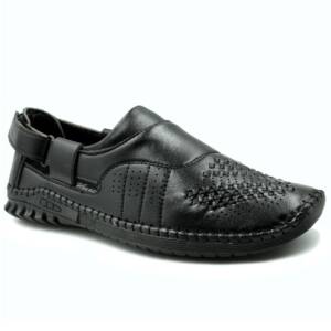 GLOSSY LIFE -MEN SANDAL-BLACK<br>GL-015