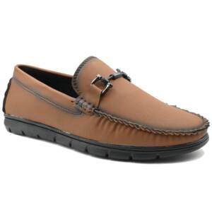 GLOSSY LIFE -MEN LOAFERS- BROWN br>GL-017