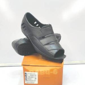 BABU G-MEN PVC SHOES-BLACK<br>2930 FBK-(6X9)