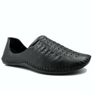GLOSSY LIFE -MEN LOAFERS -BLACK <br>GL-007