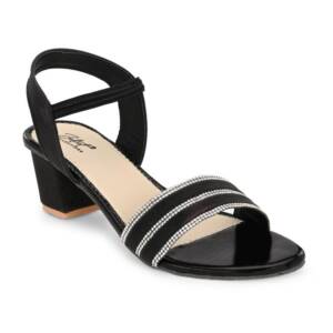 Zuliet Collection - Women Heels Sandal-<br>109-BLK