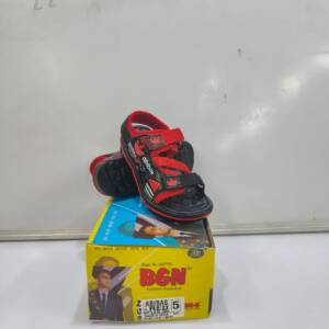 BABU G-BGN-KIDS SANDAL-RED-<br>ABIBAS-(5X10)