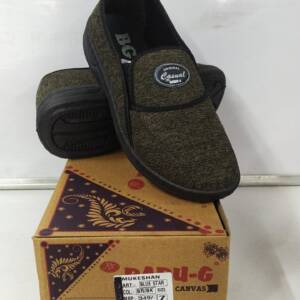 BABU G-MEN SHOES-BROWN/BLACK<br>BLUE STAR-(6X9)