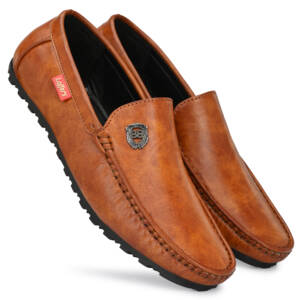 LEE PEETER MEN LOAFERS TAN-<br>LP-C01