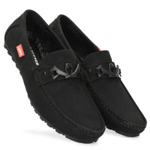 LEE PEETER MEN LOAFERS BLACK-<br>LP-C13