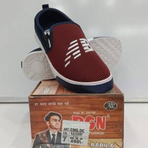 BABU G-BGN-MEN SHOES-N/BLUE/CHERRY<br>CNG-DC-(6X9)