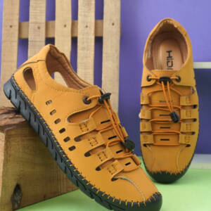 HIDA_Men Roman Sandals_111_Tan