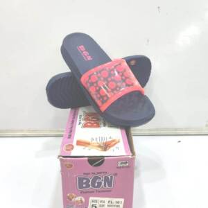 BABU G-VSR-LADIES SLIPPER-NAVY/PINK, BLK/RED<br>FL-101-(5X8)