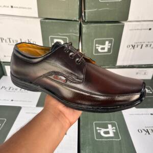 PETER LIKO - MEN FORMAL -DARK BROWN-<br>PL-082