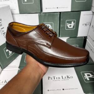 PETER LIKO - MEN FORMAL - BROWN-<br>PL-068