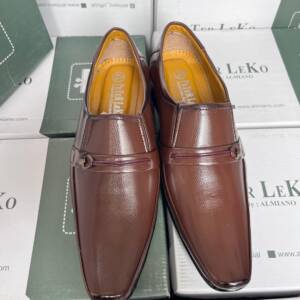 PETER LIKO - MEN FORMAL - BROWN-<br>PL-3535