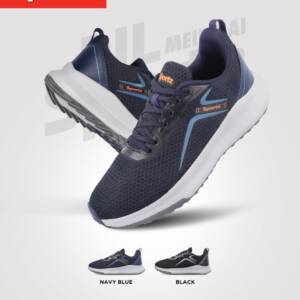 WALKROO-MENS SPORT SHOE-WS9595<br>N BLUE(6X10)