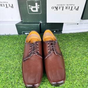 PETER LIKO - MEN FORMAL - BROWN-<br>PL-052