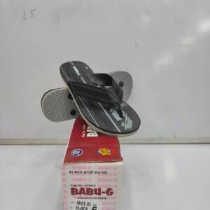 BABU-G-MAN SLIPPER-BLACK-<br>MIKE-05-(6X9)