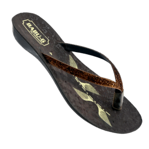BABU G-LADIES SLIPPER-BROWN-<br>MOHINI-(4X7)