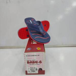 BABU-G-MAN SLIPPER-NAVY-<br>PRIDE-05-(6X9)
