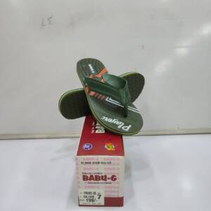 BABU-G-MAN SLIPPER-OLIVA-<br>PRIME-08-(6X9)